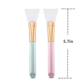 2 PCS Face Mask Beauty Tool Soft Silicone Facial Mud Mask