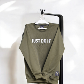 NIKE GREEN JUST DO IT-SWEATSHIRT