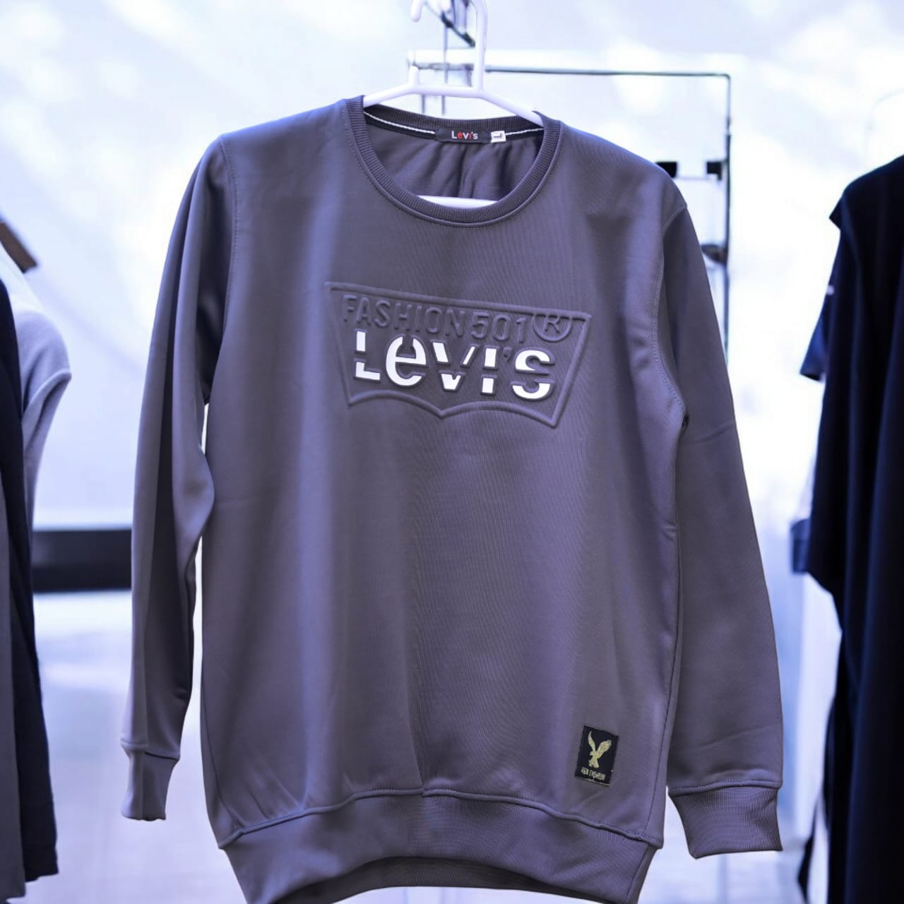 LEVI'S MEN'S CREW NECK SWEATSHIRTS