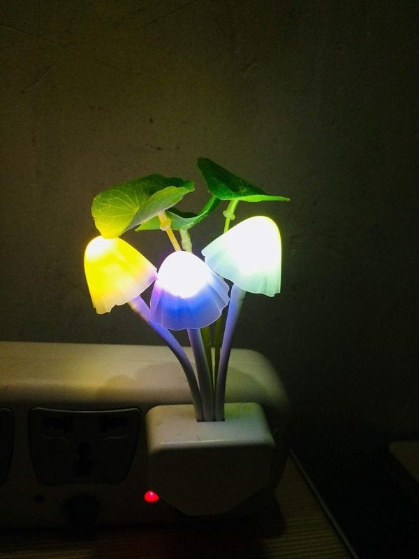 Mushroom Led Night Light Random Color